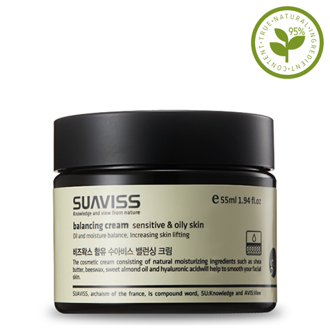 수아비스 밸런싱 크림<br>(지성피부) 55ml