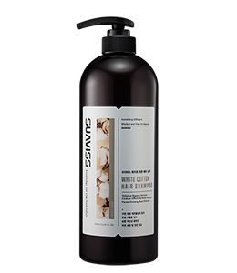 수아비스 화이트 코튼 헤어 샴푸1000ml